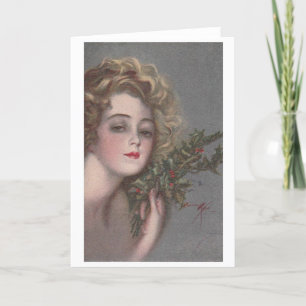 Cartes Pour Fêtes Annuelles Gibson Girl