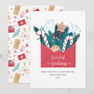 Cartes Pour Fêtes Annuelles Gingerbread Cookies Noël