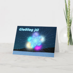 Cartes Pour Fêtes Annuelles Gleðileg jól - Jack Frost