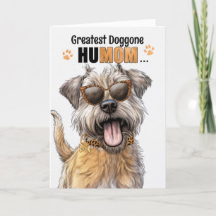 Cartes Pour Fêtes Annuelles Glen of Imaal Terrier Dog Best HuMOM Fête des Mère