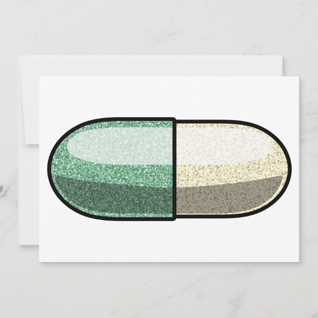 Cartes Pour Fêtes Annuelles Glitter Fluoxetine (Devant)