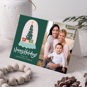 Cartes Pour Fêtes Annuelles Globe de neige de Whimsic 2 photo