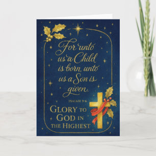 Cartes Pour Fêtes Annuelles Gloire à Dieu