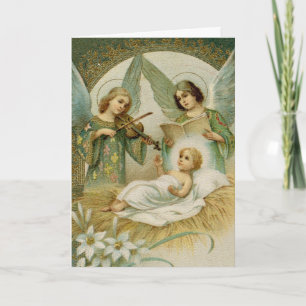 Cartes Pour Fêtes Annuelles Gloria en excelsis Deo
