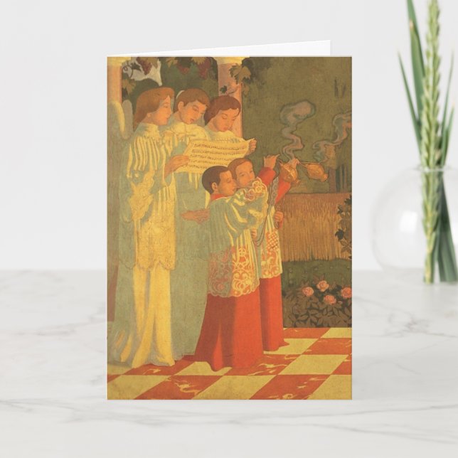 Cartes Pour Fêtes Annuelles Glorification de la Croix 1899 (Devant)