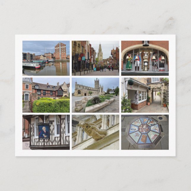 Cartes Pour Fêtes Annuelles Gloucester (Devant)