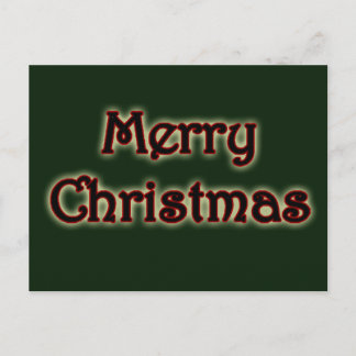 Cartes Pour Fêtes Annuelles Glowy Joyeux Noël
