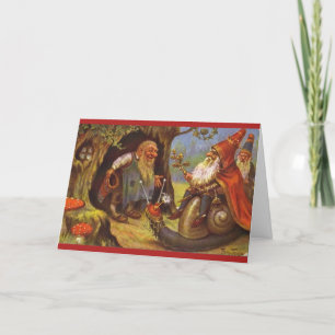 Cartes Pour Fêtes Annuelles Gnome Greetings Cards