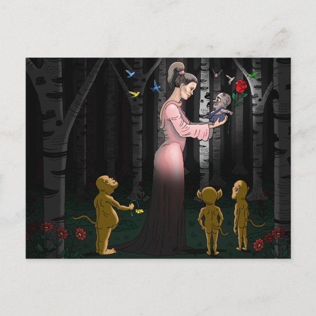 Cartes Pour Fêtes Annuelles Goblin Love Valentines Day (Devant)