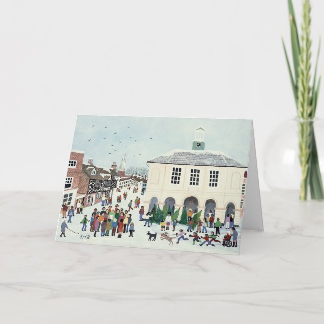 Cartes Pour Fêtes Annuelles Godalming Surrey (Devant)