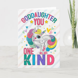 Cartes Pour Fêtes Annuelles Godgirl Rainbow Unicorn Saint Valentin