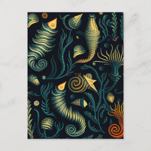 Cartes Pour Fêtes Annuelles Golden Reefs