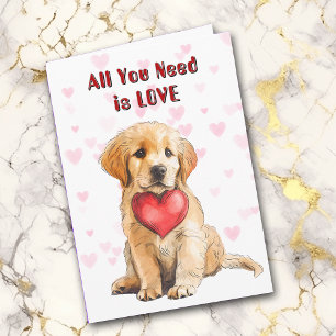 Cartes Pour Fêtes Annuelles Golden Retriever Chien Chien Chien Chien Tout Ce D