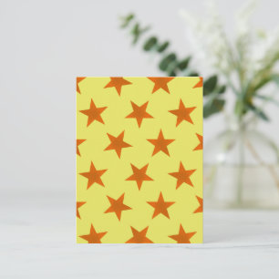Cartes Pour Fêtes Annuelles Golden Stars Motif 4