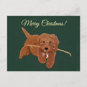Cartes Pour Fêtes Annuelles Goldie Doodle
