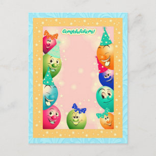 Cartes Pour Fêtes Annuelles gonflé