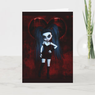 Cartes Pour Fêtes Annuelles Gothic Valentine Moods