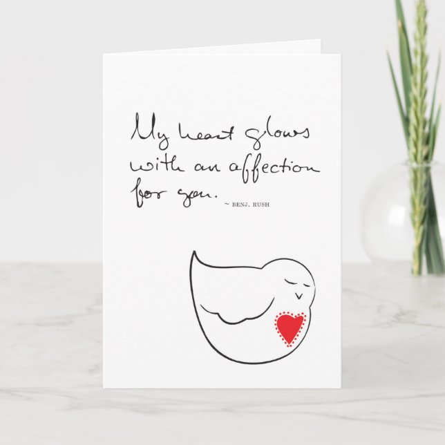 Cartes Pour Fêtes Annuelles Govebird Valentine (Devant)