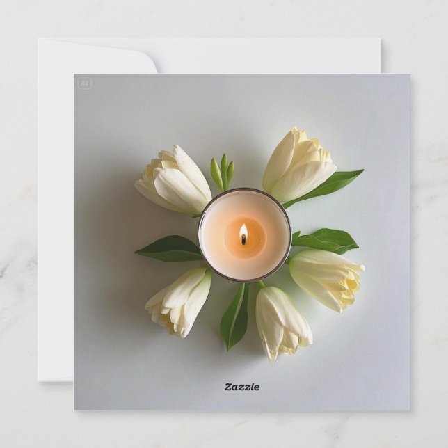 Cartes Pour Fêtes Annuelles Grâces pour vous tous les jours (Dos)