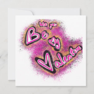 Cartes Pour Fêtes Annuelles Graffiti de la Saint-Valentin