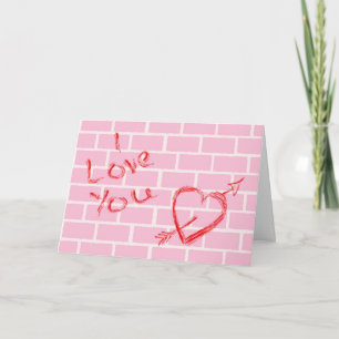 Cartes Pour Fêtes Annuelles Graffiti Love