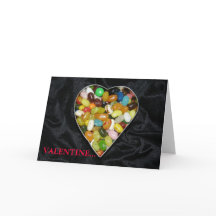 Grand Coeur de haricot de gelée