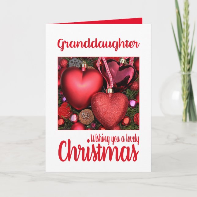 Cartes Pour Fêtes Annuelles Grandgirl Lovely Christmas card (Devant)