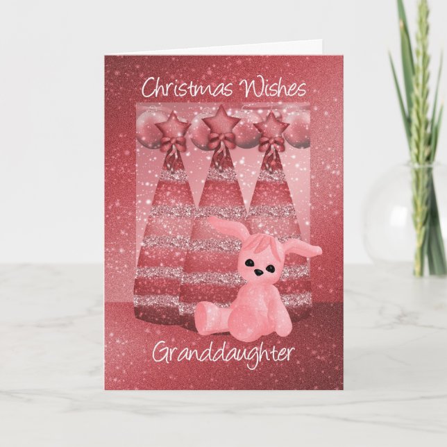 Cartes Pour Fêtes Annuelles Grandgirl Sparkle Christmas Greeting Card Dusk (Devant)