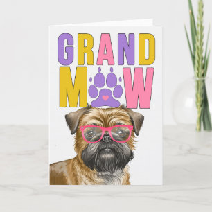 Cartes Pour Fêtes Annuelles GrandMAW Bruxelles Griffon Funny Grand-parents Day