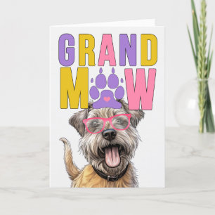 Cartes Pour Fêtes Annuelles GranMAW Glen of Imaal DOG Grand-parents Day
