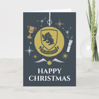 Cartes Pour Fêtes Annuelles Graphique Bauble de Noël HUFFLEPUFF™