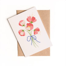 Gras Bright Bunch of Flowers Love You Card