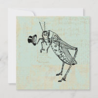 Grasshopper avec chapeau supérieur