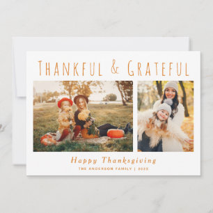 Cartes Pour Fêtes Annuelles Gratuit et Gratuit écriture manuscrite Thanksgivin