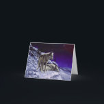 Cartes Pour Fêtes Annuelles Gray Wolves<br><div class="desc">Gray Wolves</div>