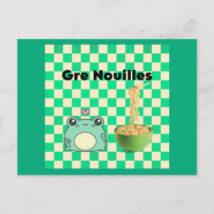 Cartes Pour Fêtes Annuelles gre nouilles