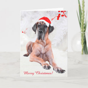 Cartes Pour Fêtes Annuelles Great Dane