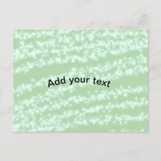 Cartes Pour Fêtes Annuelles Green pastel glitter sparkle name text boho retro 