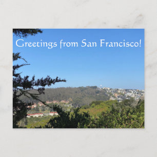 Cartes Pour Fêtes Annuelles Greetings from San Francisco ! Holiday