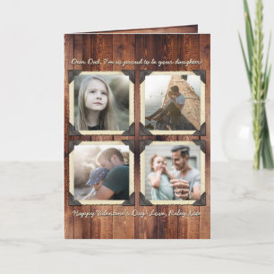 Cartes Pour Fêtes Annuelles Grille de photo d'Instagram personnalisée par