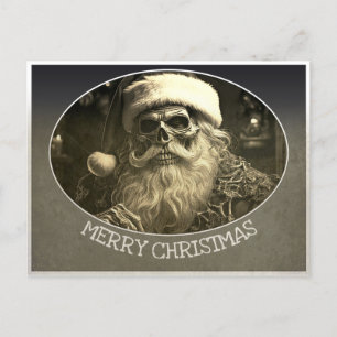 Cartes Pour Fêtes Annuelles Grim Noël - Père Noël squelette 65609