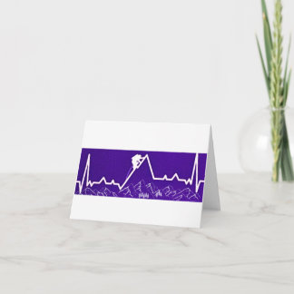 Cartes Pour Fêtes Annuelles Grimpeur de cœur