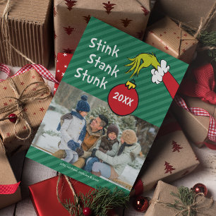 Cartes Pour Fêtes Annuelles Grinch Ça pue ça croupit ça schlingue