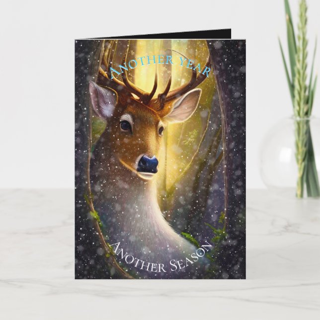 Cartes Pour Fêtes Annuelles Gros Noël (Devant)