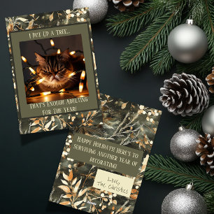 Cartes Pour Fêtes Annuelles Gros Noël pour les Amoureux de les chats