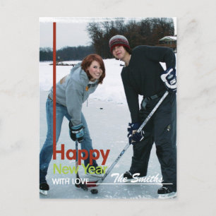 Cartes Pour Fêtes Annuelles Grosse photo voeux du Nouvel An