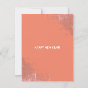 Cartes Pour Fêtes Annuelles Grunge Monochrome Corporate Smudges QR Code