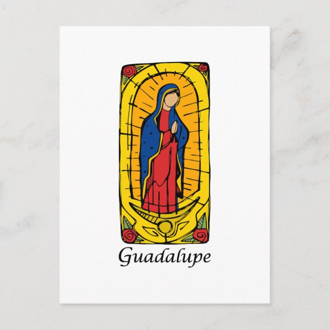 Cartes Pour Fêtes Annuelles Guadalupe (Devant)