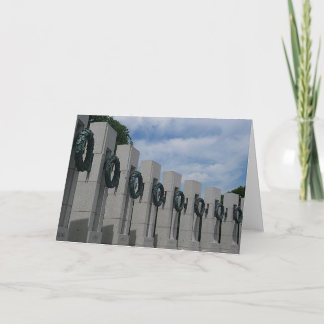 Cartes Pour Fêtes Annuelles Guerres commémoratives I de la Seconde Guerre mond (Devant)