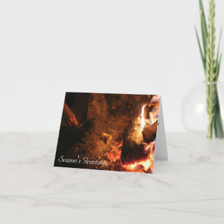 Cartes Pour Fêtes Annuelles Guimauves sur des Bonnes Fêtes du feu